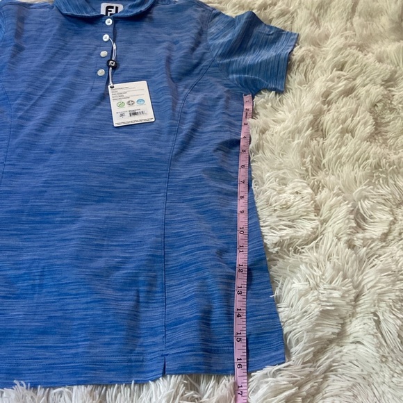 FootJoy Prodry Performance Solid Interlock Golf Polo - Picture 3 of 8